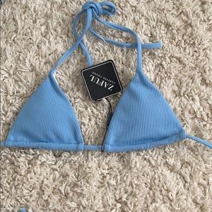Zaful baby blue bikini